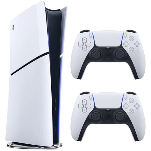 کنسول بازی سونی مدل PS5 Slim Digital+ یک دسته اضافه | ریجن اروپا